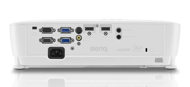 BenQ MX532 projektor zadnja strana - priključci
